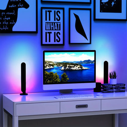 Smart Led Strip Lights With Remote Control Music Rgb Desk Lamp With Remote Light Night Home Decor Living Room For Gaming TV
