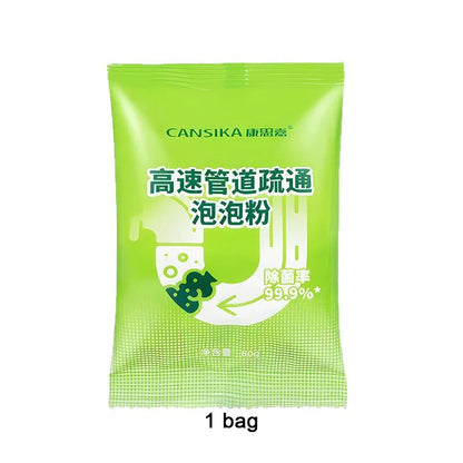 1/3/6 Bag Pipeline Clearing Powder Fast-Acting Formula Powerful Clog Removal For Home Bathroom Kitchen Use