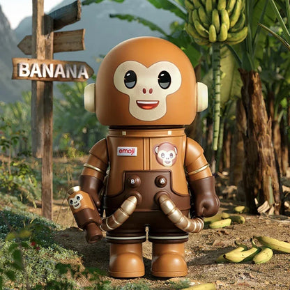 POP MART MEGA SPACE MOLLY 100% X Emoji Series Blind Box Guess Bag Desktop Decoration Cute Model Gift Girl Blind Bag Toys Anime