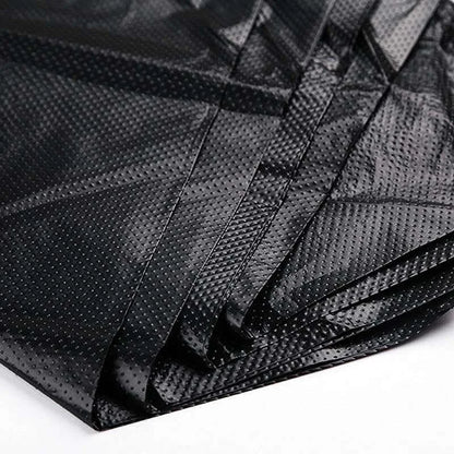 Thickened Black Garbage Bag Trash Pouch Household Disposable Garbage Bag Vest Type Plastic Trash Bags for Kitchen Toilet Office