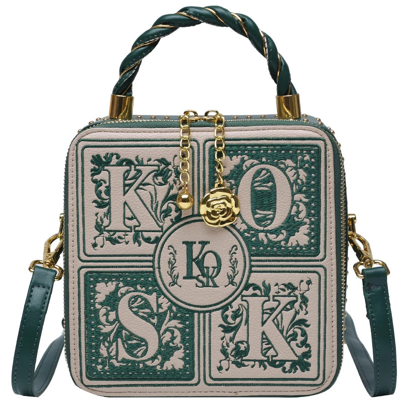 Popular Bags 2024 New Women's Bags Hot Sale Messenger Bag Autumn/winter Niche Design Handbag Square Bag Box Bag Shoulder Bag