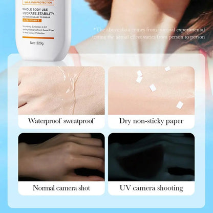 Sunscreen Spf 50 Face Korean Products Sunblock Cream Sunscreen Body Lotion Refreshening High Sun Protection Skincare