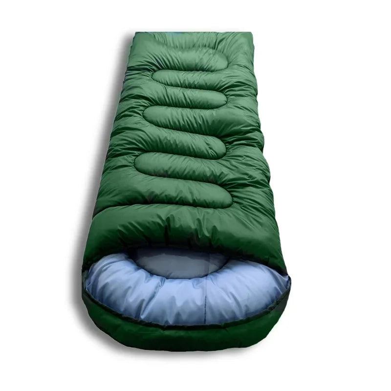 1.8/2.4/3KG Thickened and Widened Winter Sleeping Bag -15 ℃ -25 ℃ Cold-proof Waterproof and Warm Outdoor Cotton Sleeping Bag