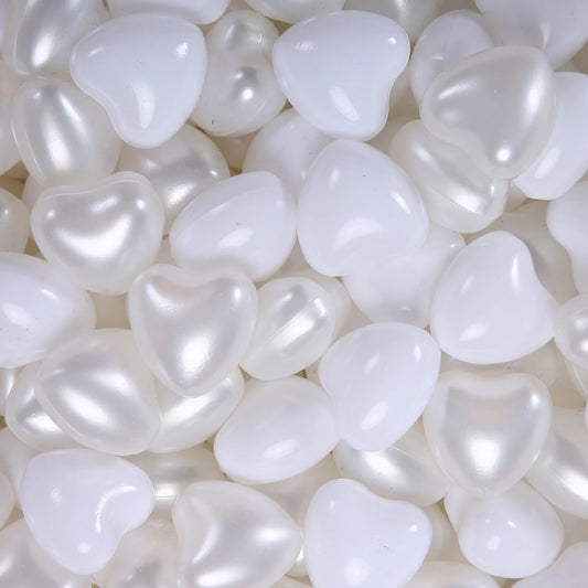 5.5cm 50/100pcs Eco-Friendly Ball Pit Balls Colourful Heart shape with Net Bag for Kids Water Pool Outdoor Tents Toys