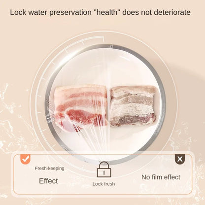 Slider Cling Film Food Grade Slider Convenient Cutting Large Roll Kitchen Household Cutting Box Economical and Practical Set