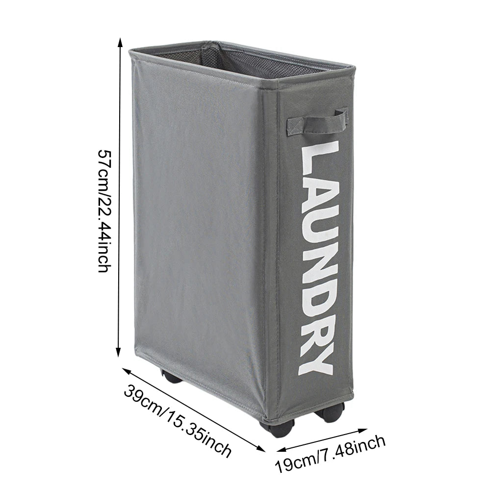 100L Foldable Dirty Laundry Basket Large Dirty Clothes Organizer Waterproof Laundry Bag Clothes Storage Basket Dirty Laundry Bin