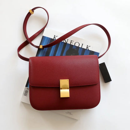 UBELLIN Large Women Handbag Bag Single Flap Lock Fashion Interior Compartment Solid Luxury Shoulder Bags Handbags 2024