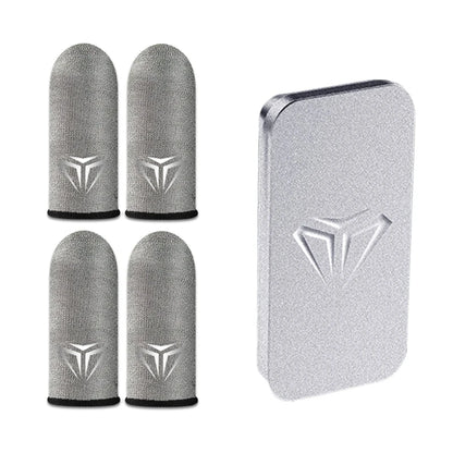 1 Pair Gamer Sleeve Sweatproof Dedales Gamer Finger Cover Touch Screen Fingertips Sleeve For PUBG Mobile Games Game Accessories