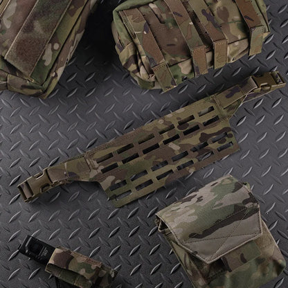 Tactical Molle Belt  Plate for Shoulder Bag Fanny Pack Adapter Panel Magazine Pouch Modular MOLLE  Hunting Chest Rig Gear