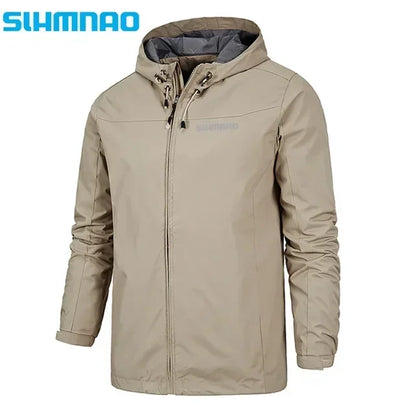 2025 New men's Autumn/Winter Jacket Motorcycle windproof jacket Mountaineering jacket Waterproof fishing raincoat casual coat