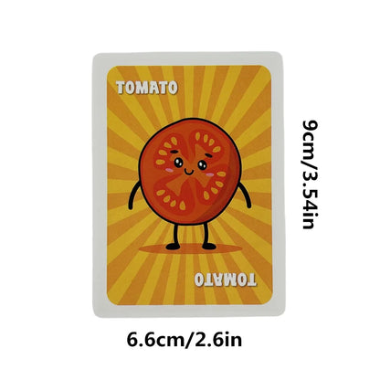 Slapburger Card Game Fun Family Games for Game Night Playing Card Games Families Party Gifts 2-6 Players