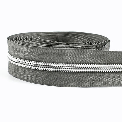 5# Nylon Zippers for Sewing Bags Plastic Coil Bag Zipper Tapes By The Meter Purse Garment Zips Repair DIY Clothing  Accessories