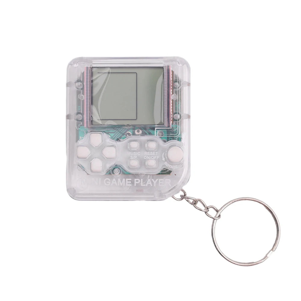 Mini Classic Video Game Machine Keychain Alloy Games Keyrings Souvenir Handbag Key Chains Keyring Jewelry Accessories Gifts