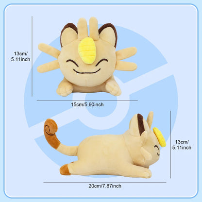 Yamper Finizen Phanpy Dedenne Meowth Sprigatito Plush Toys Poke Balls Mimikyu Cubone Charizard Peluche Dolls Gifts Kids