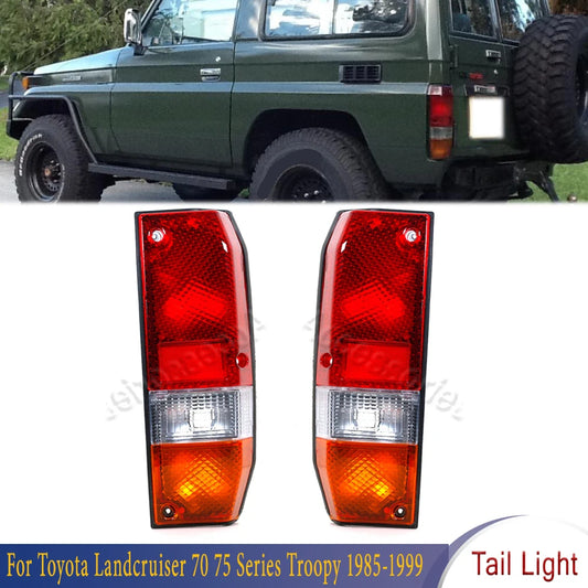 Rear Bumper Tail Fog Light Driving Lamp For Toyota Land Cruiser 70 LC70 75 LC75 Series Troopy 1985 1986 1987 1988 1989 1990-1999