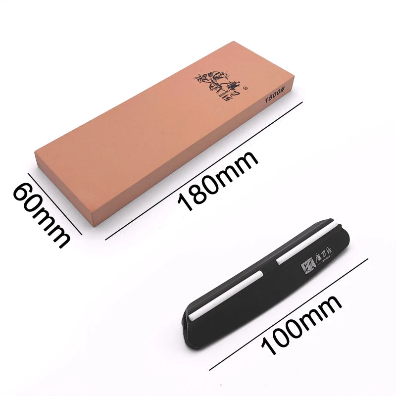 TAIDEA Sharpening Stone Knife sharpener Whetstone Angle guide Kitchen knife Sharpener white Alundum Fast 240-8000grit
