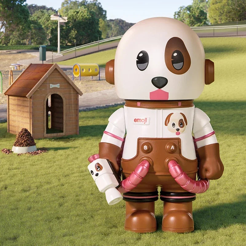 POP MART MEGA SPACE MOLLY 100% X Emoji Series Blind Box Guess Bag Desktop Decoration Cute Model Gift Girl Blind Bag Toys Anime