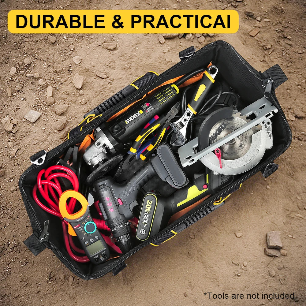 Tool Bag Strong And Durable Canvas Thickened Portable Multi-functional Hardware Fishing Labor Insurance Carpentry Tool Bag