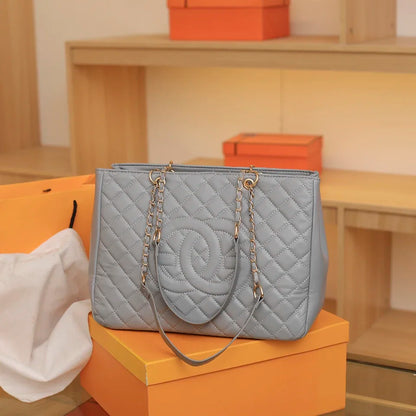 Paris Fashion Zipper Shoulder Bag Women's High-Quality Leather Crossbody Bag Classic And Trendy Handbag