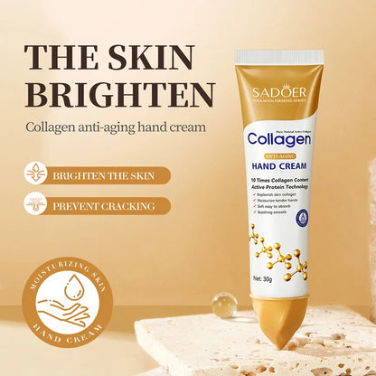 SADOER Collagen Hand Cream Foot skincare Moisturizing Hydrating Repairing Hand and Feet Creams Skin Care Products