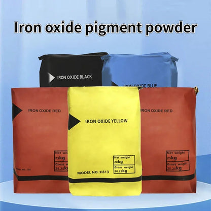 500g/1000g Iron Oxide Color Pigment Powder Cement Toner Rubber/playground/track/floor/ceramic Paint Colour Mixing Materials