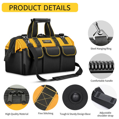 Tool Bag Strong And Durable Canvas Thickened Portable Multi-functional Hardware Fishing Labor Insurance Carpentry Tool Bag