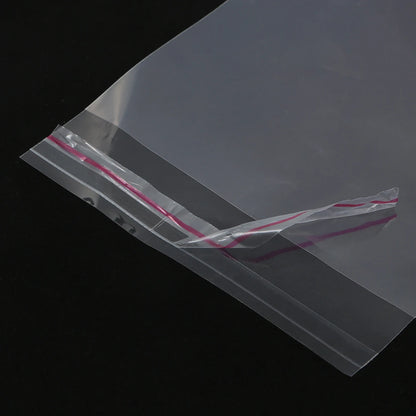 100pcs Multi Sizes Transparent OPP Bags With Hole Self Seal Clear Plastic Self Adhesive Cellophane Bag Food Storage Gift Package