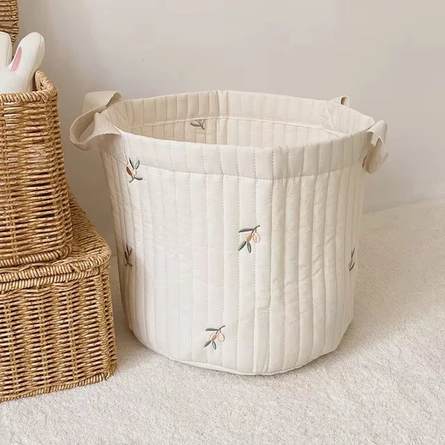Toy storage bag Baby Bags Bear Embroidery Diaper Bag Caddy Nappy Cart Storage Mummy Maternity Bag for Newborn Diapers Toys