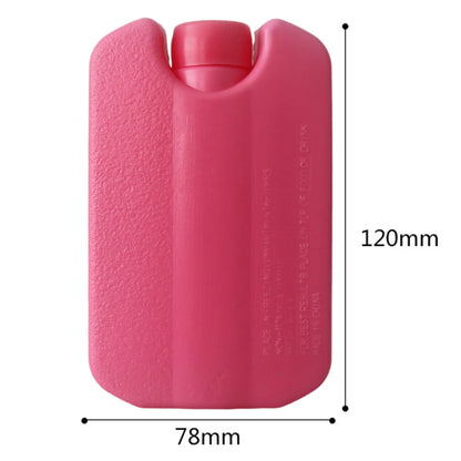 1pcs Odorfree Travel Picnic Ice Pack Reusable Freezer Cool Block Ice Bag Ultra Thin Portable Travel Fresh Food Cold Storage