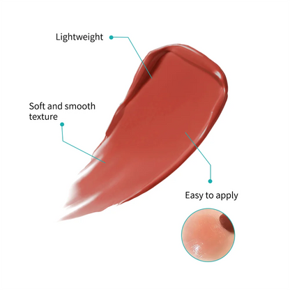 Solid Lip Tint Cute Hydrating Mirror Red Brown Jelly Lipstick Clear Moisturizing Lips Tint Nature Nude Korea Lip Makeup Cosmetic