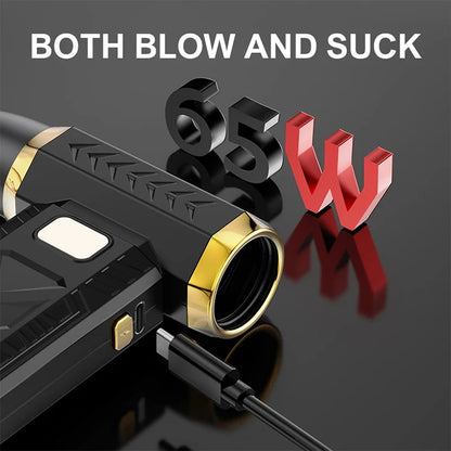 XIAOMI MIJIA Powerful Electric Air Blower Violent Fan Portable Dust Cleaner Charging 53m/s Brushless Turbo Jetfan Blower 2025