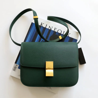 UBELLIN Large Women Handbag Bag Single Flap Lock Fashion Interior Compartment Solid Luxury Shoulder Bags Handbags 2024