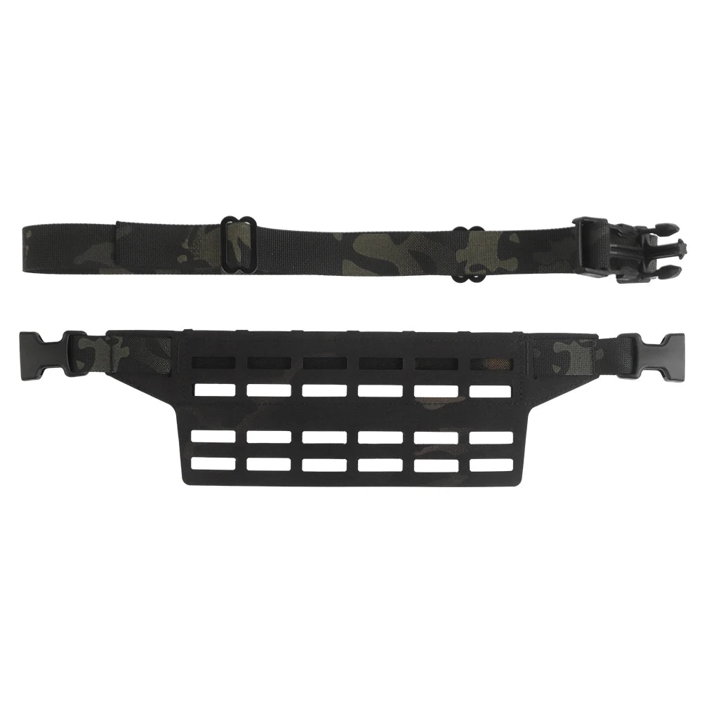 Tactical Molle Belt  Plate for Shoulder Bag Fanny Pack Adapter Panel Magazine Pouch Modular MOLLE  Hunting Chest Rig Gear
