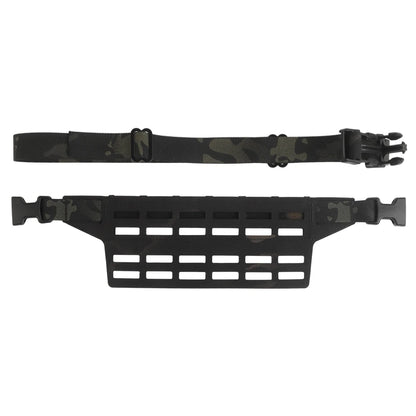 Tactical Molle Belt  Plate for Shoulder Bag Fanny Pack Adapter Panel Magazine Pouch Modular MOLLE  Hunting Chest Rig Gear