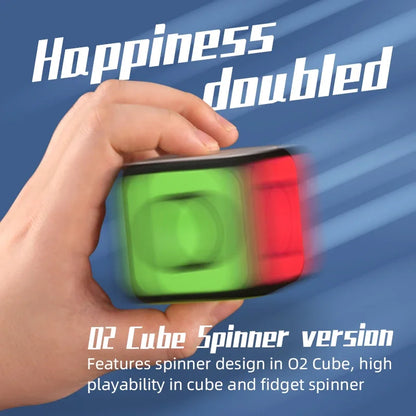 [Picube] QiYi O2 Cube Spinner Magic Speed Cube QIYI Mofangge O2 Cubo Magico Puzzle Fidget Toys Educational Toy for Children Kids