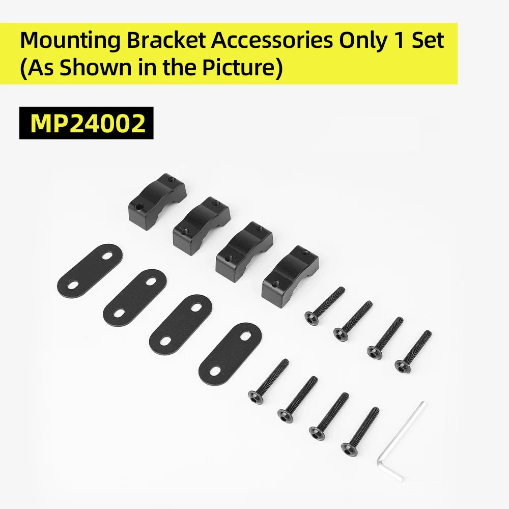 Rhinowalk Motorcycle Side Bag Accessories For MJX2004 Installing Fit Motor Irregularly Curved Bracket Avoiding Touch Exhaust