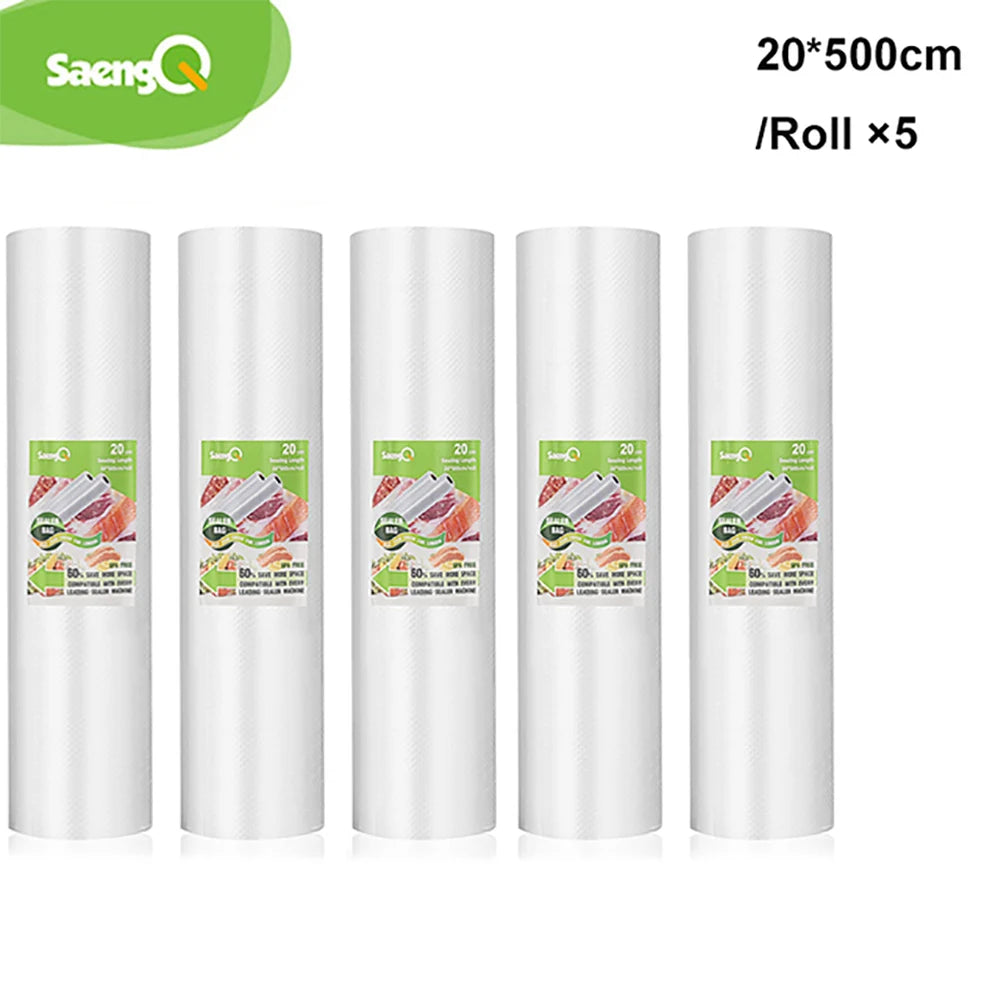 saengQ Kitchen Bags For Vacuum Food Vacuum Sealer Bag Sous Vide Storage Sealer bag Vacuum Packaging 12/15/20/25/30 cm*500 cm