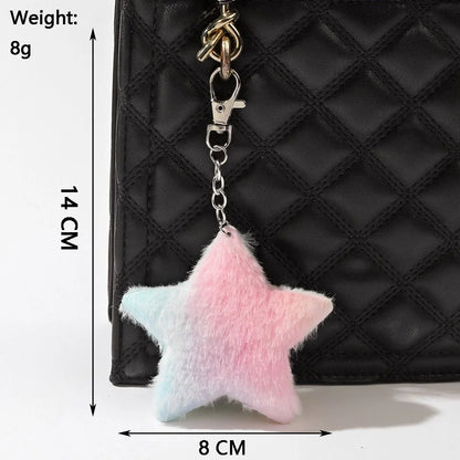 2024 Newest Cute Doll Pendant Hanging Backpack Ornament DIY Change Clothes Bag Charm Car Key Ring Bag Decoration for Doll