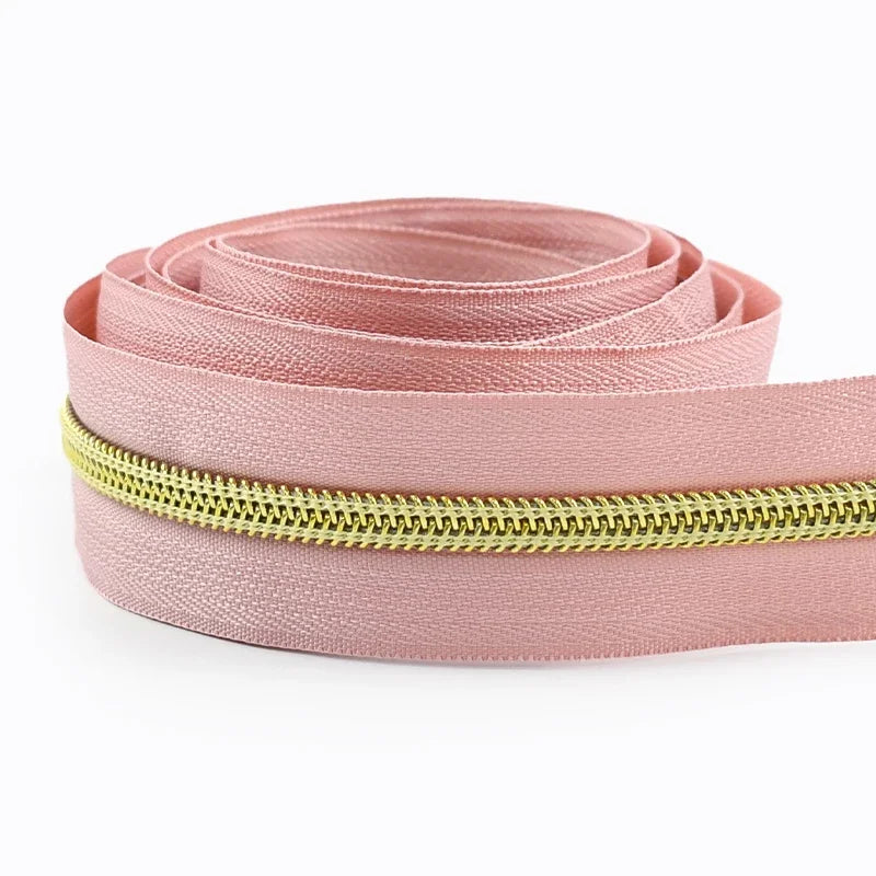 5# Nylon Zippers for Sewing Bags Plastic Coil Bag Zipper Tapes By The Meter Purse Garment Zips Repair DIY Clothing  Accessories