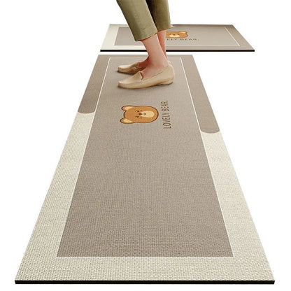 Super Absorbent Mat Kitchen Table Mat Diatomaceous Mud Absorbent Quick Drying Anti Slip Anti Fall Anti Oil Stain Floor Mat