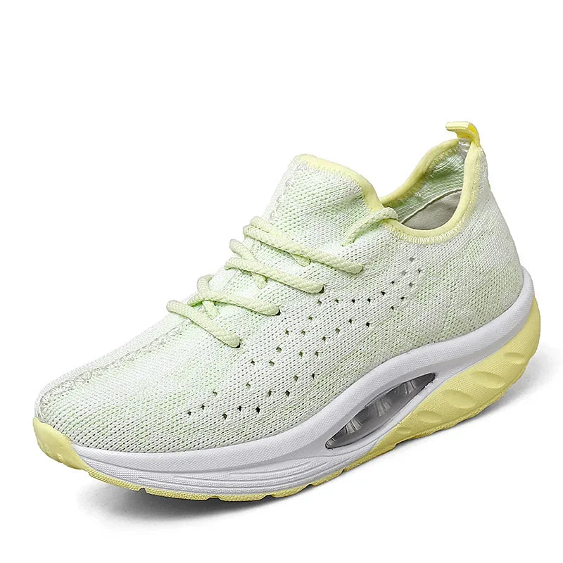 Women's Sneakers Platform Toning Wedge Zapatillas Sports Shoes for Women Swing Shoes Slimming Sneakers Fitness Gym Walking Shoes