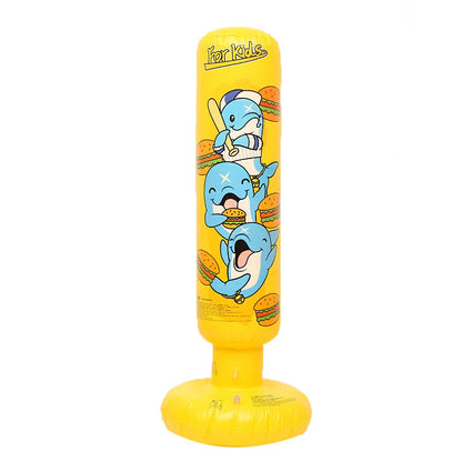 Inflatable Tumbler Punching Bag for Kids, Outdoor Toys Games, Home Gym Fitness, Boxing Fight Training, Stress Relief Toy