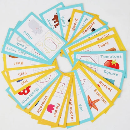 Wooden Puzzle Toys Geometric Shape Rubber Band Nailboard Game Kids Montessori Educational Creative Toy Fine Motor Training