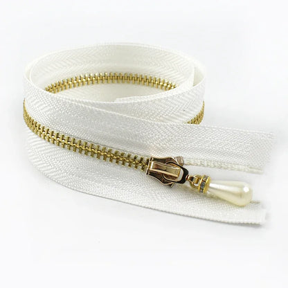 3Pcs Meetee 3# Metal Zippers Bag Zipper Closure 15-70cm Jacket Purse Easy Repair Zips Open/Close-End Coat Zip Sewing Accessories