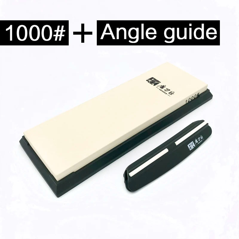 TAIDEA Sharpening Stone Knife sharpener Whetstone Angle guide Kitchen knife Sharpener white Alundum Fast 240-8000grit