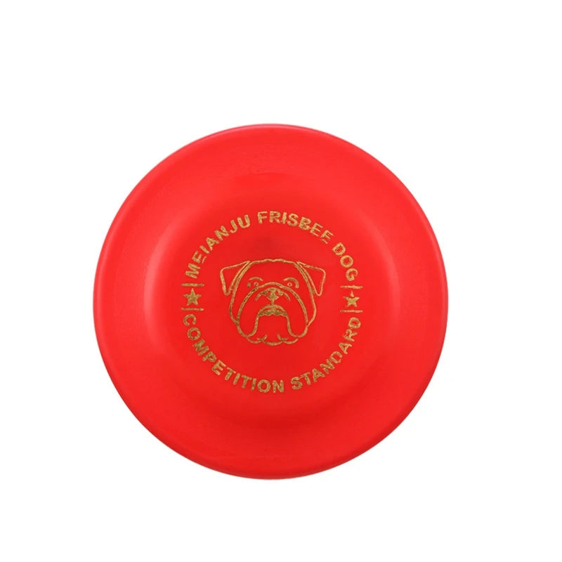 Standard Competition Pet Dog Flying Discs Funny Dog Toy Training Flying Discs Interactive Bite Resistant Silica Gel Soft Toys