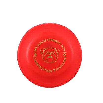 Standard Competition Pet Dog Flying Discs Funny Dog Toy Training Flying Discs Interactive Bite Resistant Silica Gel Soft Toys