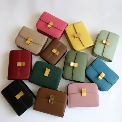 UBELLIN Large Women Handbag Bag Single Flap Lock Fashion Interior Compartment Solid Luxury Shoulder Bags Handbags 2024