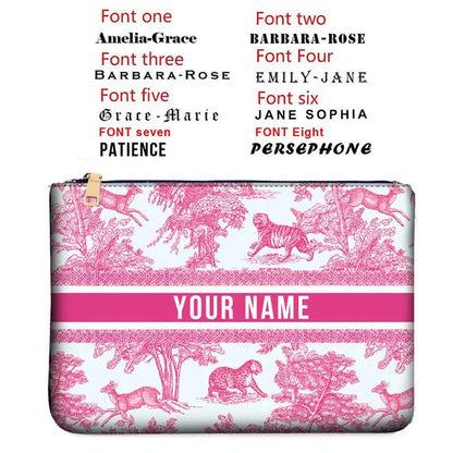 Wallets for Women Personality Animal Flower Printing Linen Clutch Popular  Purse Ladies Beach Bag Party Designer Bags Luxury