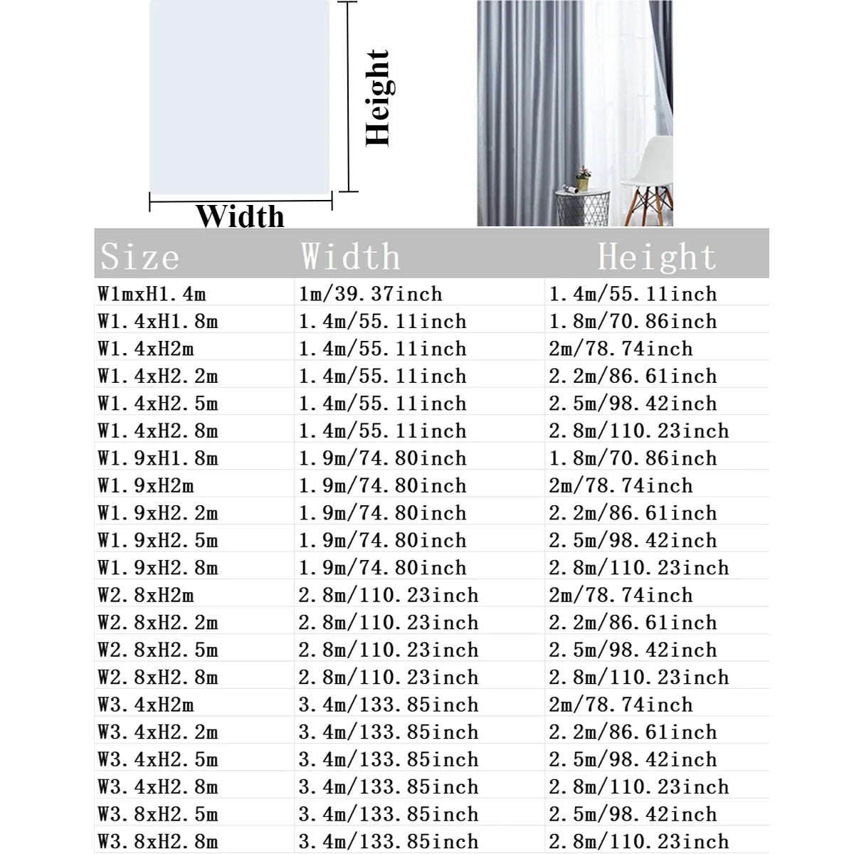 Sun Protection Thermal Insulation Curtain with Hook Silver Coated Fabric Shade Cloth Home Office Decoration Mørklægningsgardiner